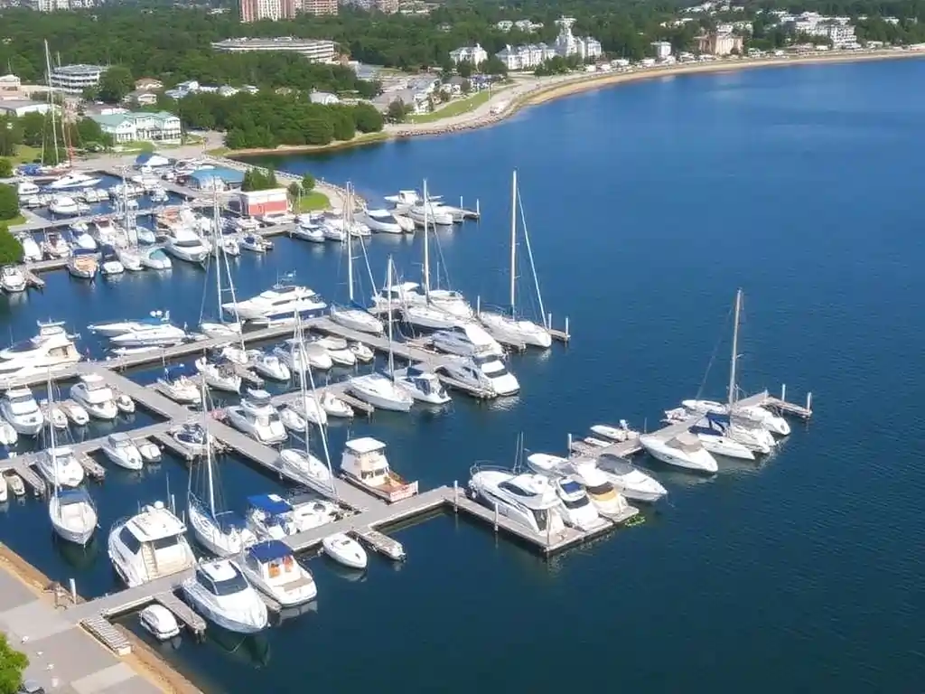 bay marina in dubai harbour