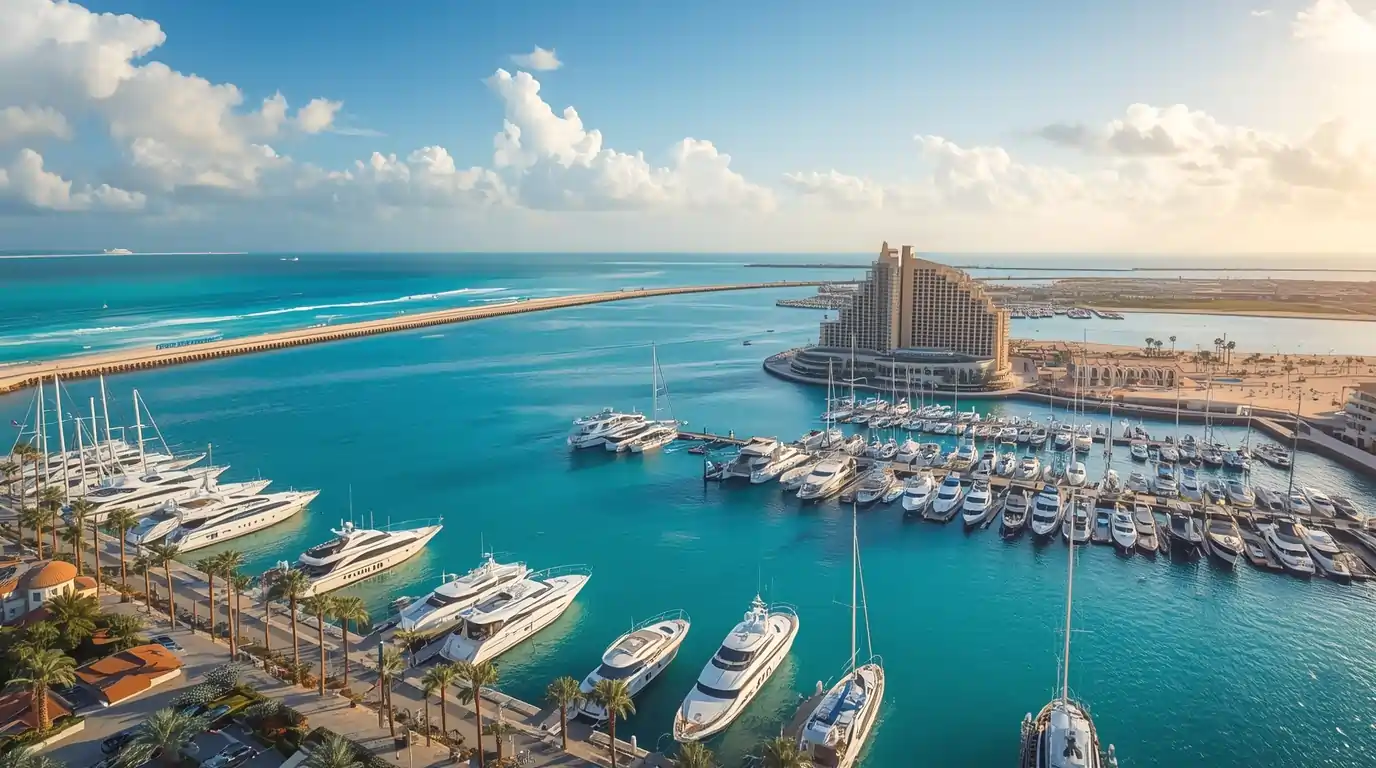 dubai harbour lighthouse