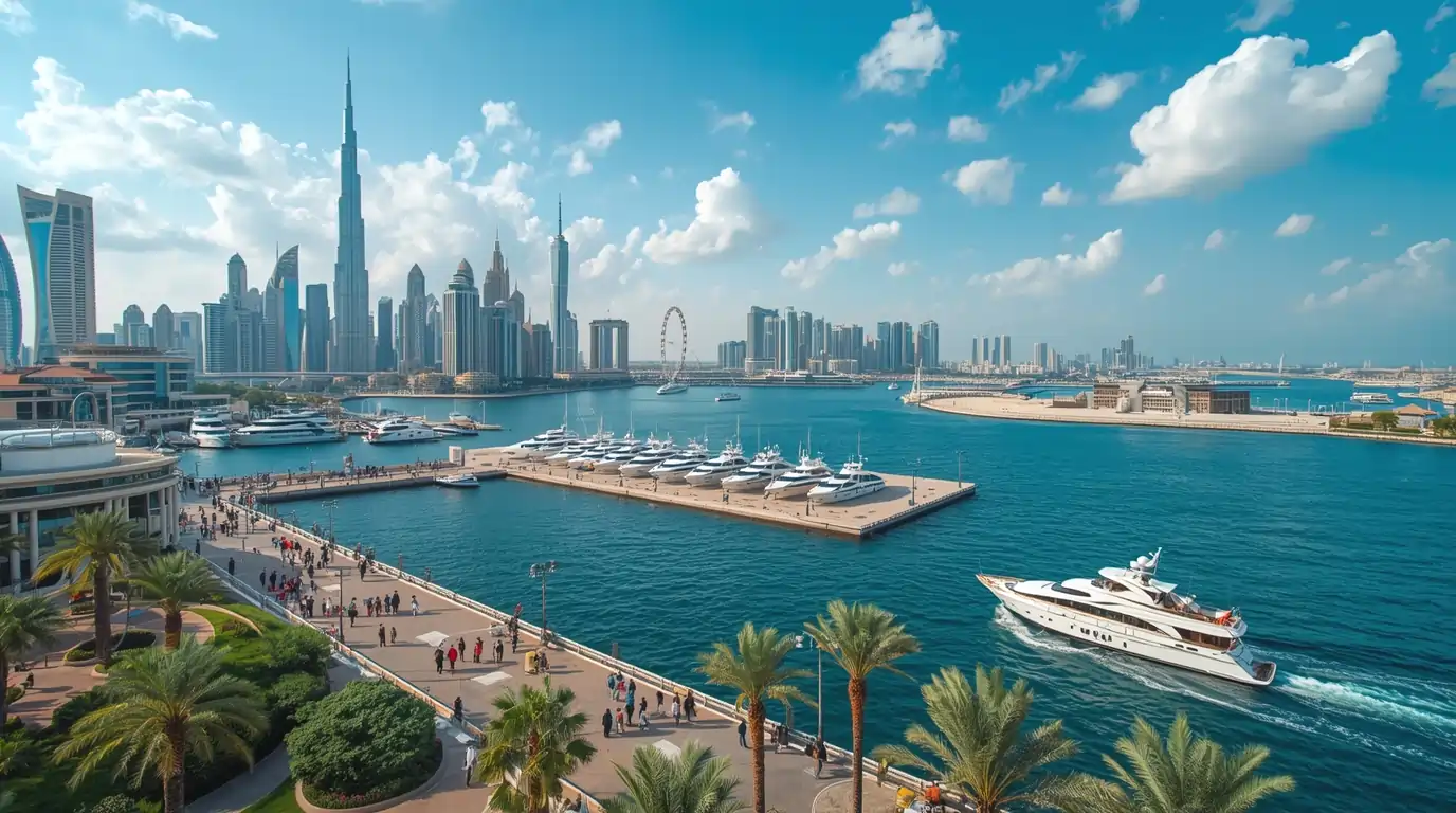 nearby attractions around dubai harbour