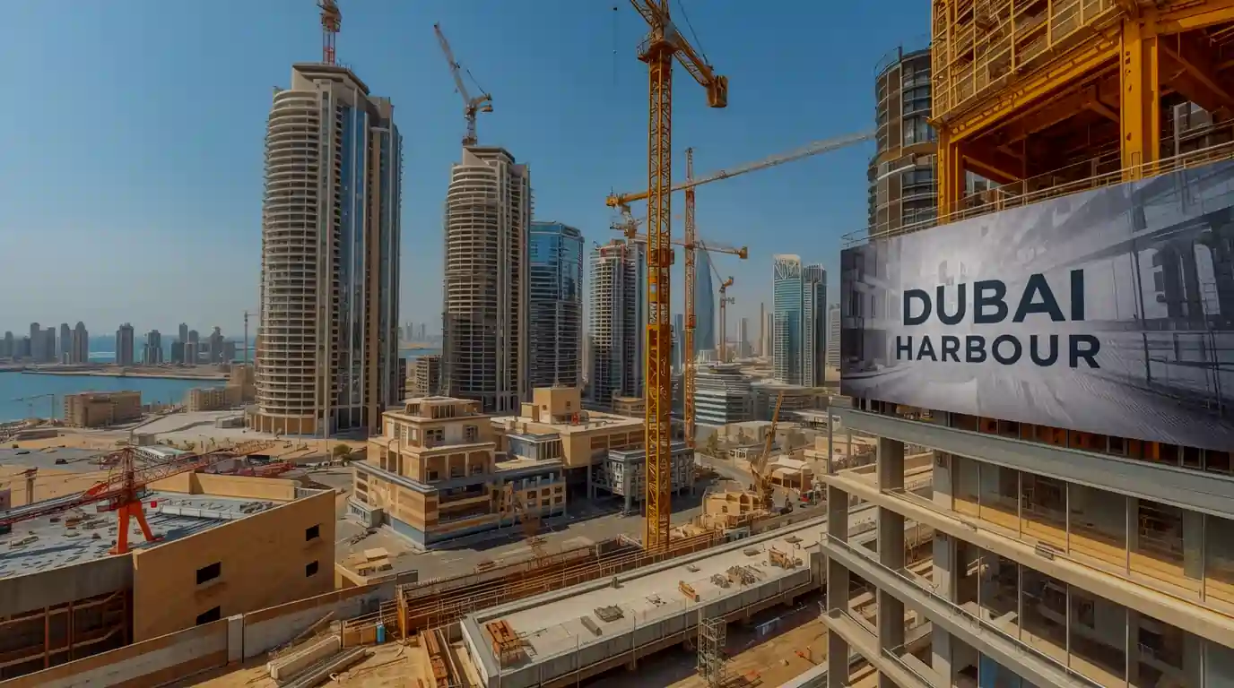construction areas in dubai harbour