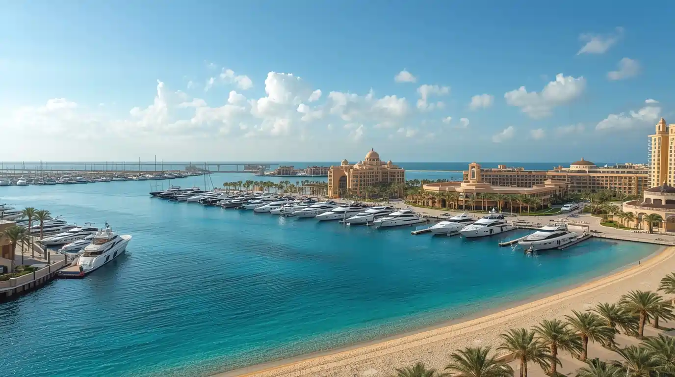 palm view marina in dubai harbour