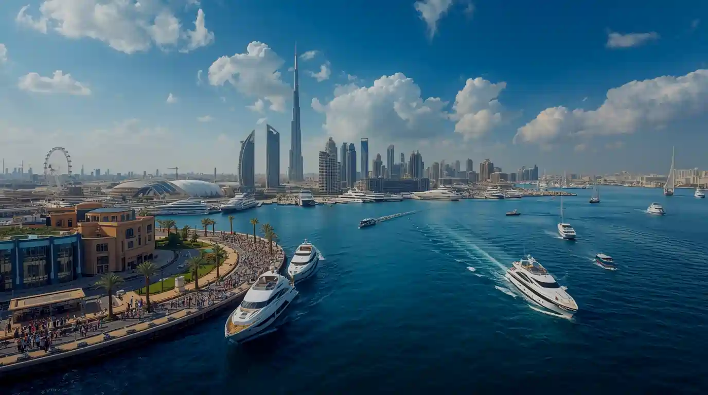 prime waterfront location in dubai harbour