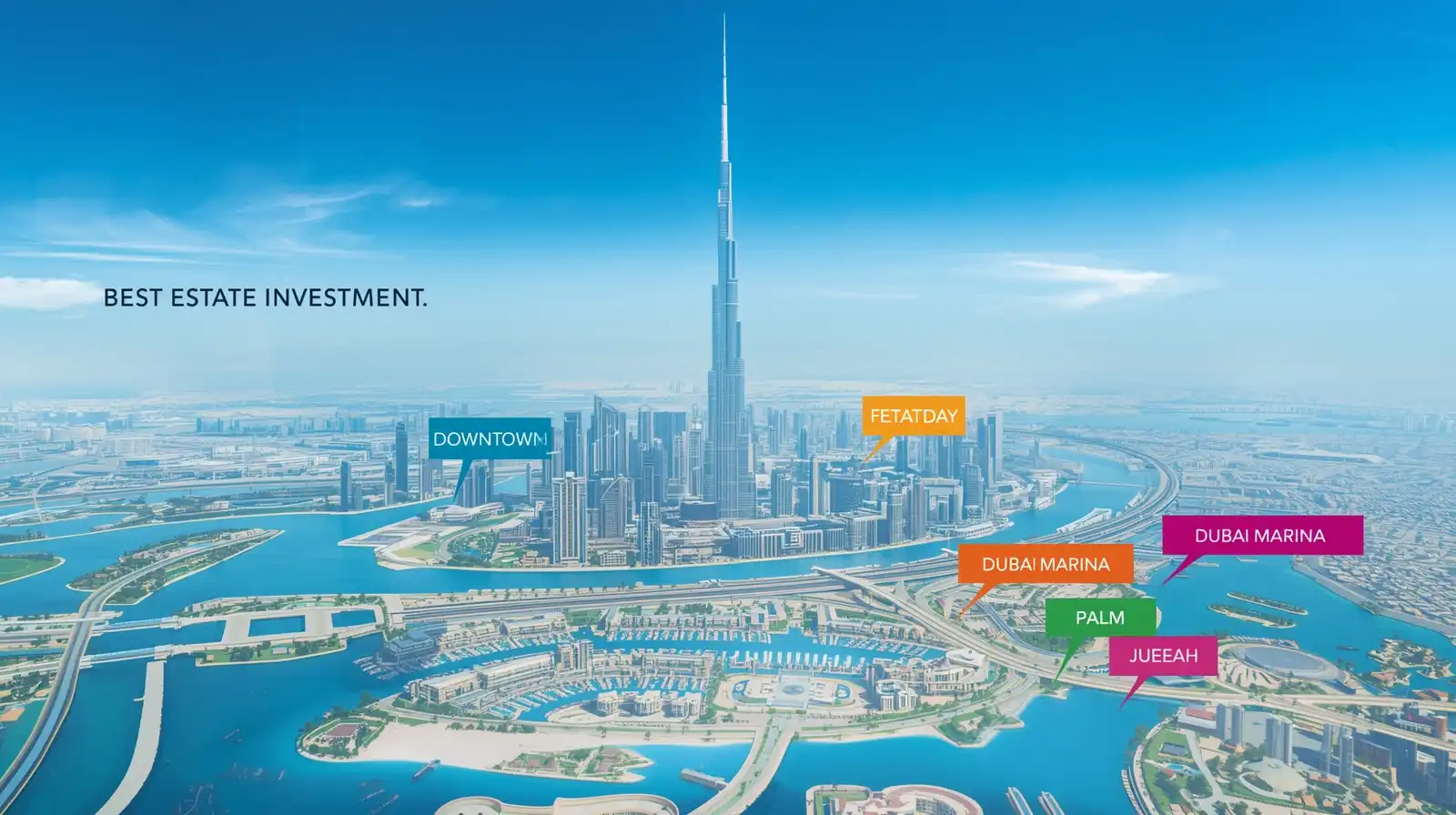 areas best in dubai real estate